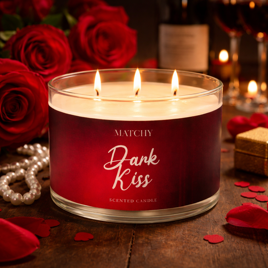 Matchy Dark Kiss Candle