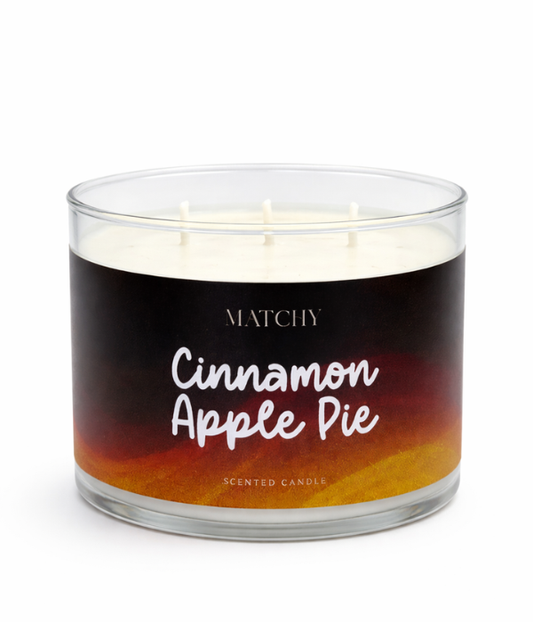 Matchy Cinnamon Apple Pie Candle