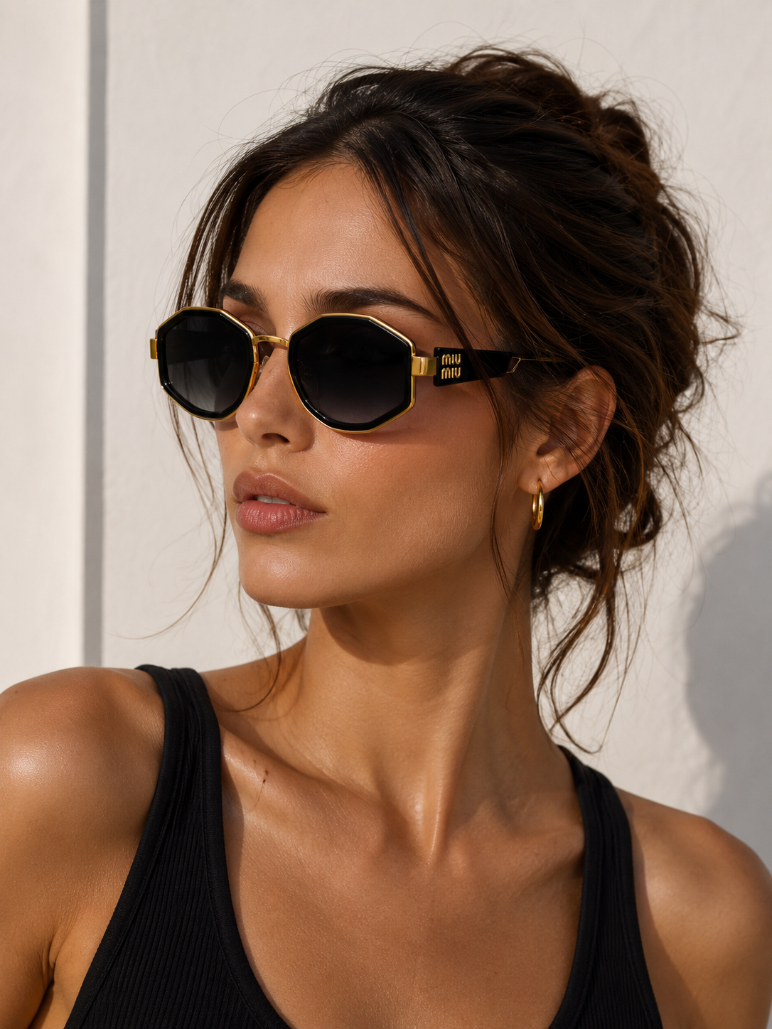 Miu Miu Gold x Black
