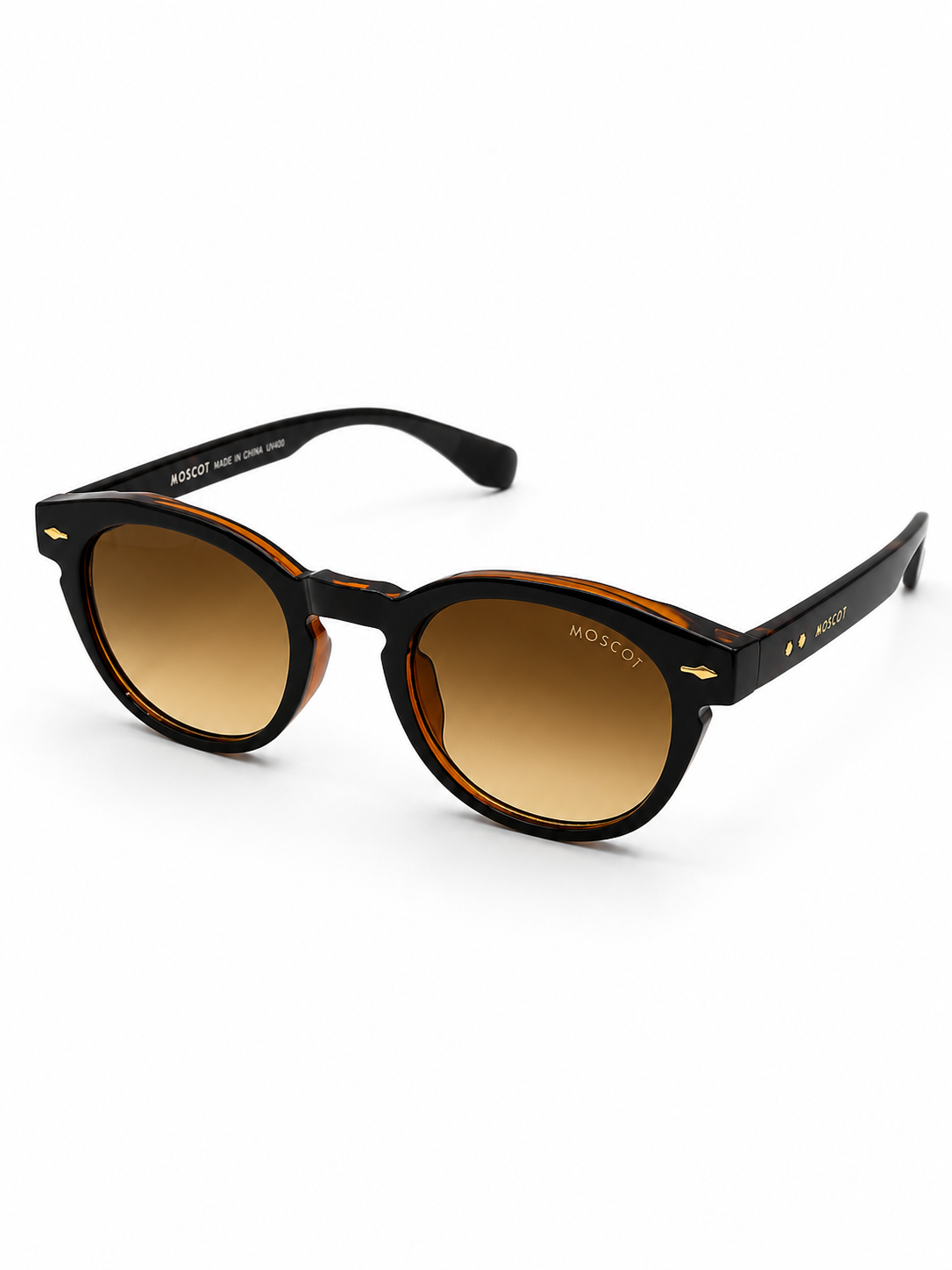 Moscot Round Brown