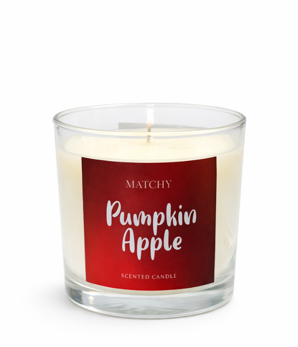 Matchy Pumpkin apple Candle