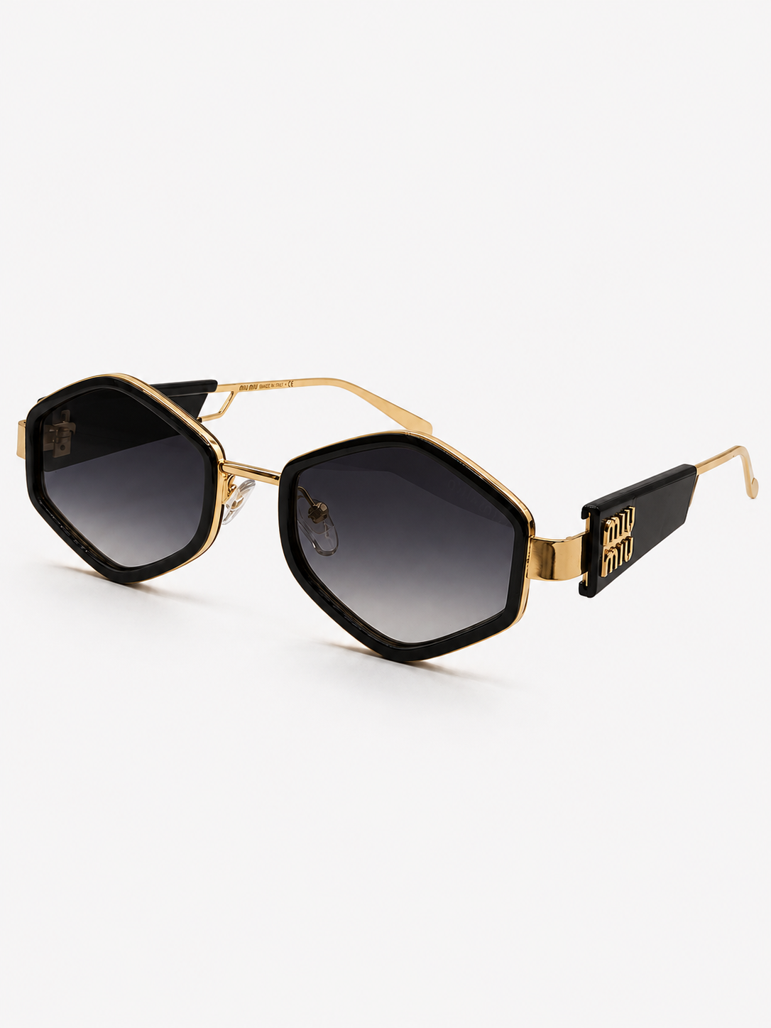 Miu Miu Gold x Black